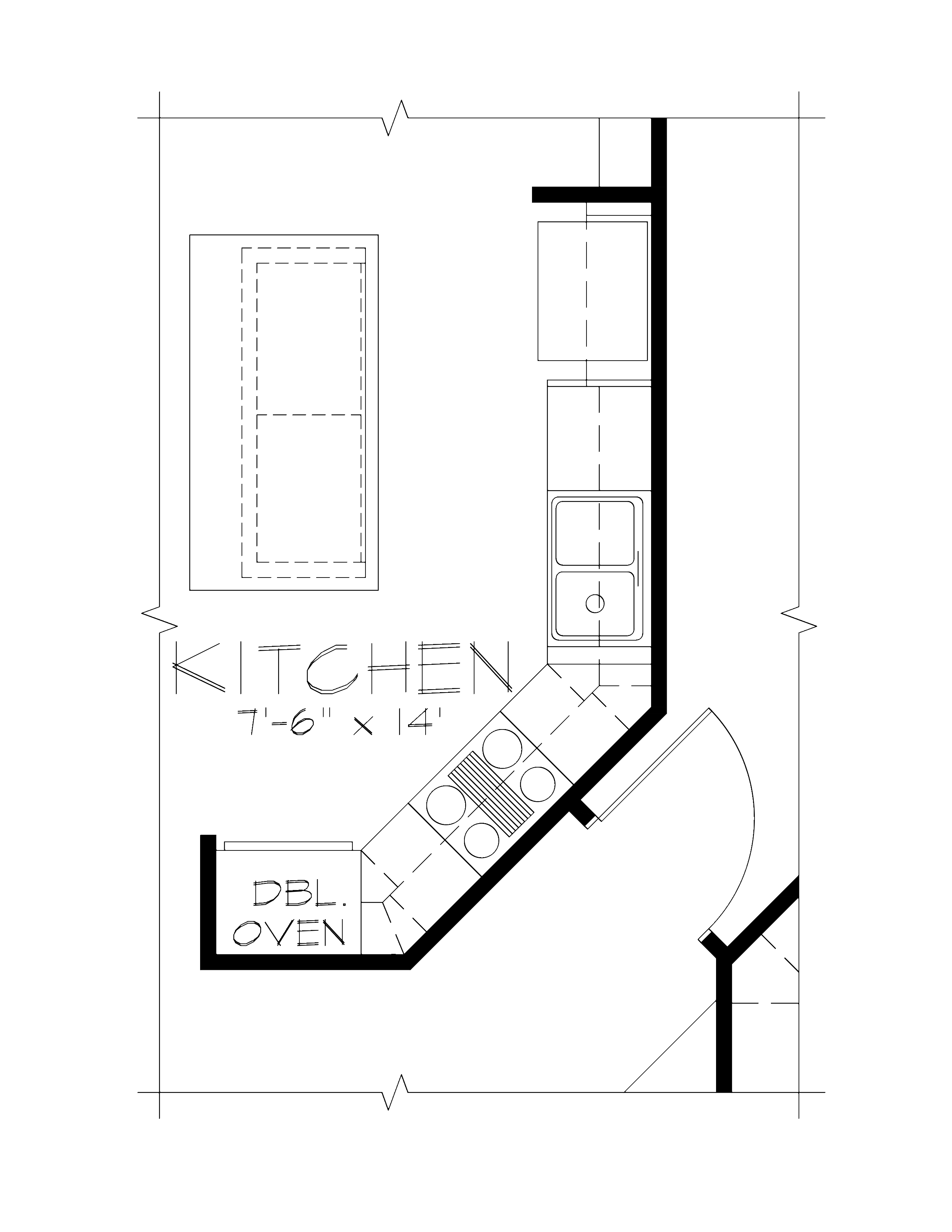 Double Oven Kitchen