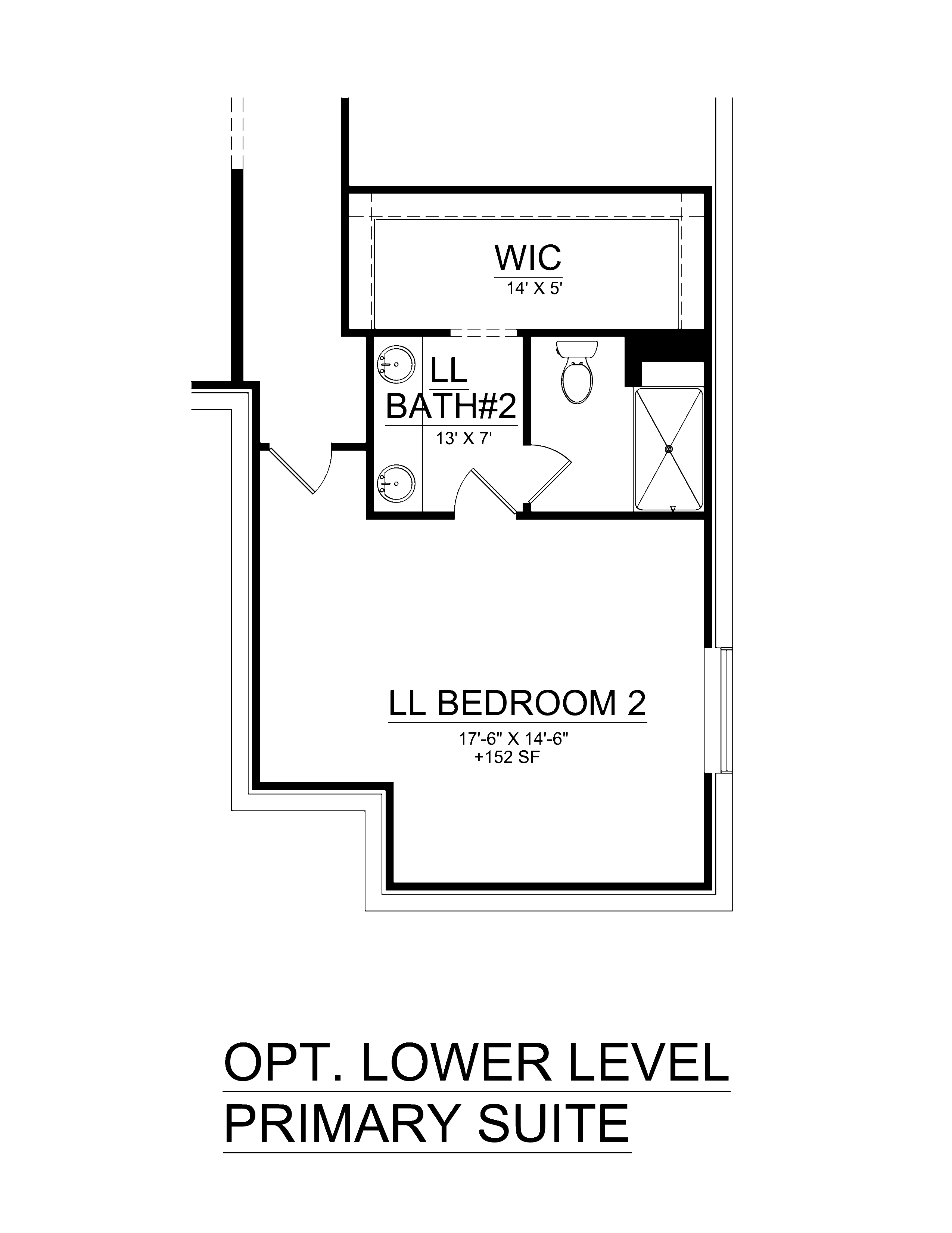Lower Level Primary Suite