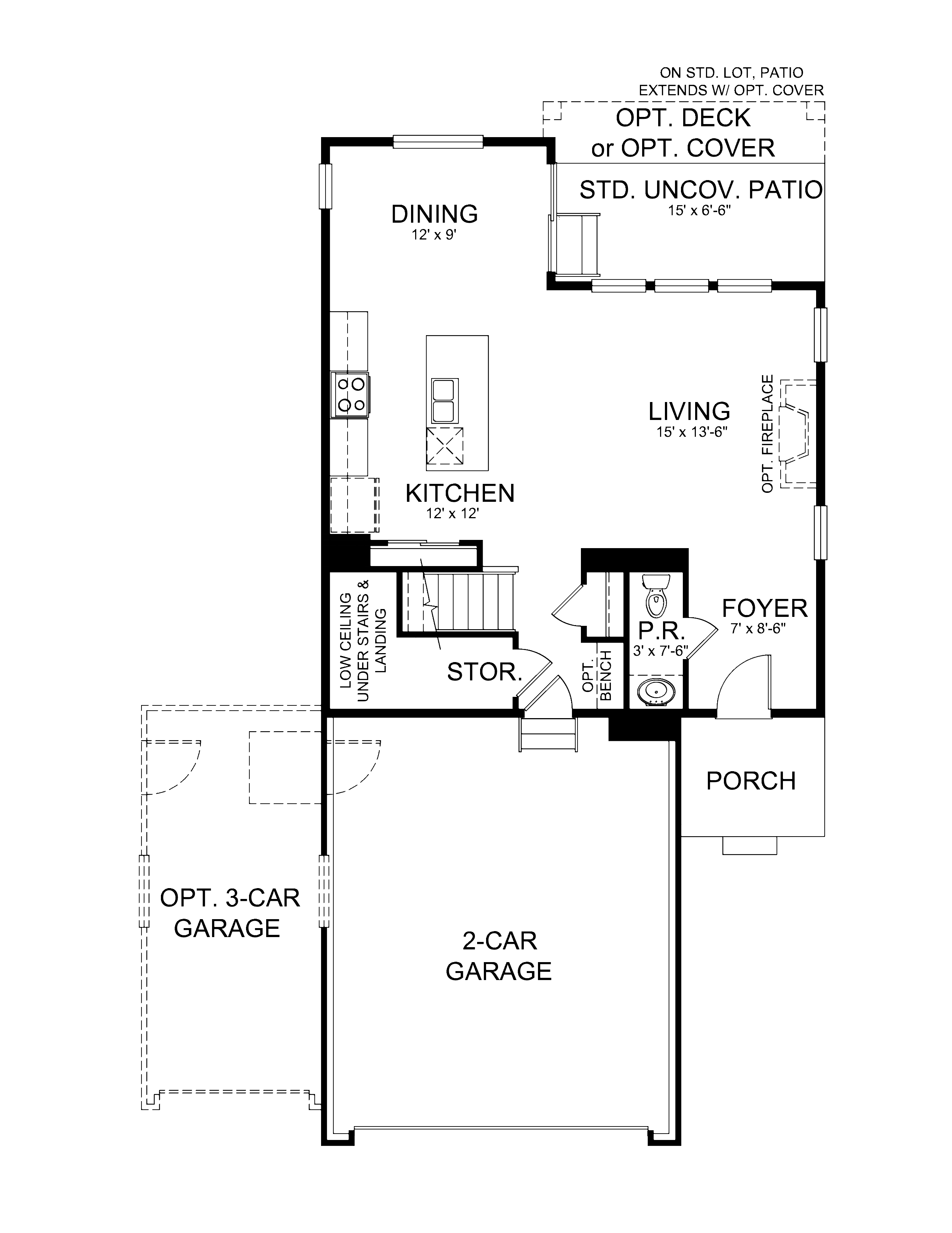 Main Level w Lower Level Crawlspace