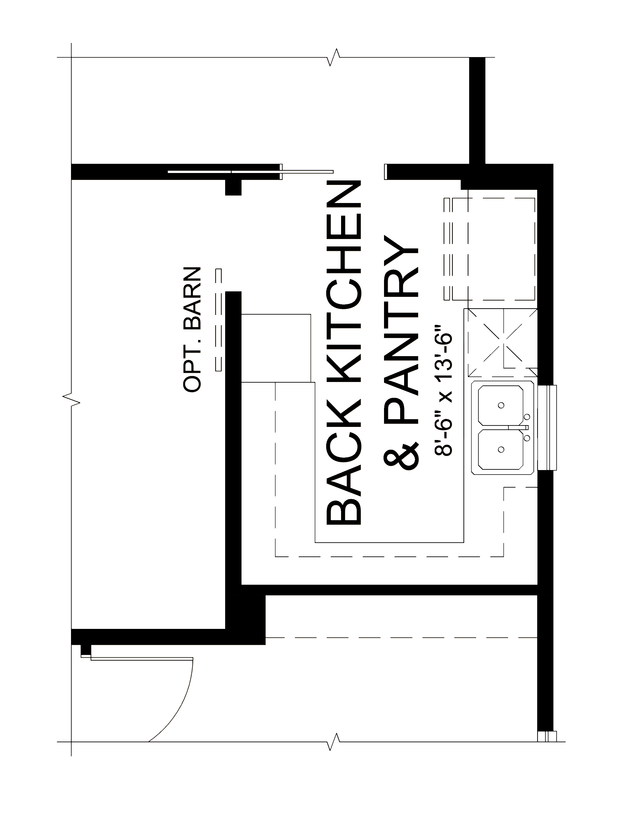 Opt. Back Kitchen